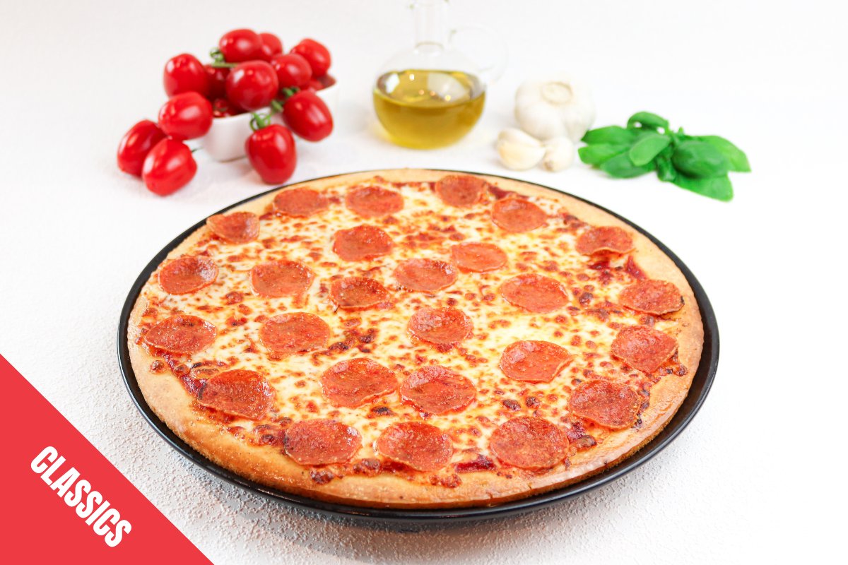 Pepperoni- Gluteeniton pizza