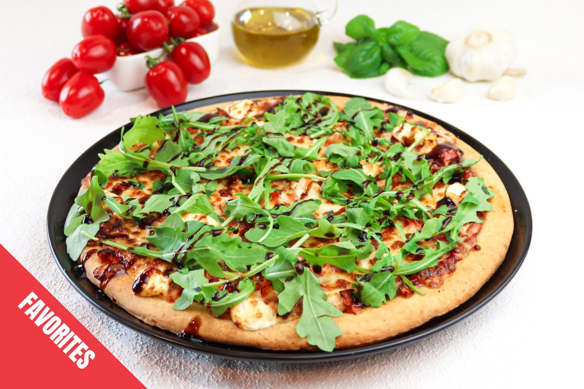 Rucola 2.0 - Gluteeniton pizza (V)