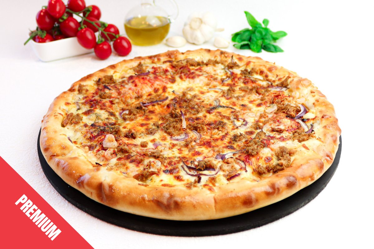 Seafood Large Cheesy Crust