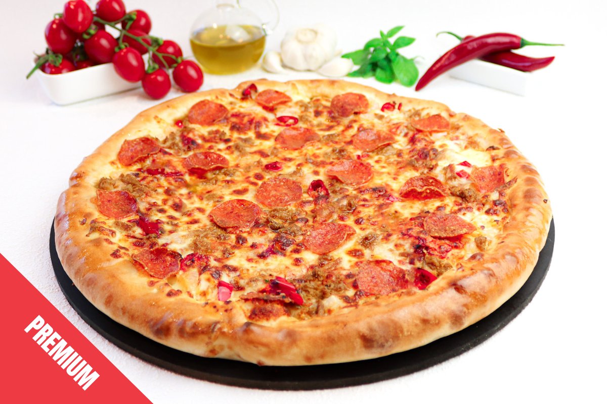 Surf and Turf Large Cheesy Crust