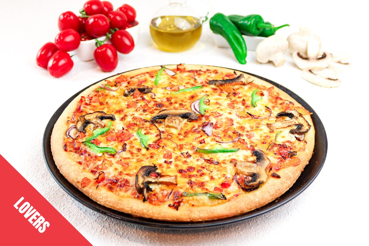 Vegetarian Lovers - Gluteeniton pizza (V)