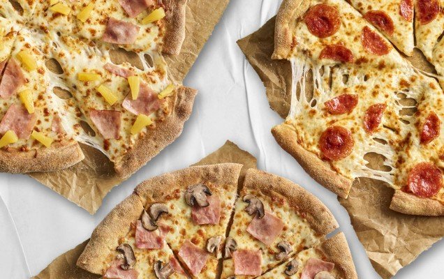 3X KÖZEPES PIZZA