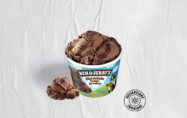 BENandJERRY’S CHOCOLATE FUDGE BROWNIE 100ML