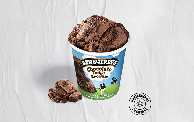 BENandJERRY’S CHOCOLATE FUDGE BROWNIE 465ML