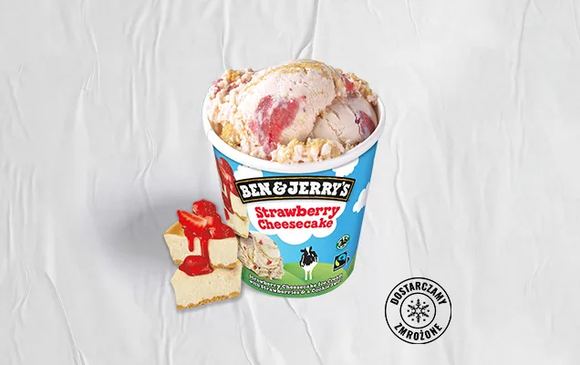 BENandJERRY’S STRAWBERRY CHEESECAKE 465 ML