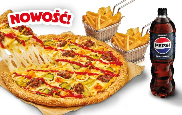 PIZZA CHEESEBURGER SET