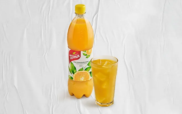 SOK POMARAŃCZOWY 1L
