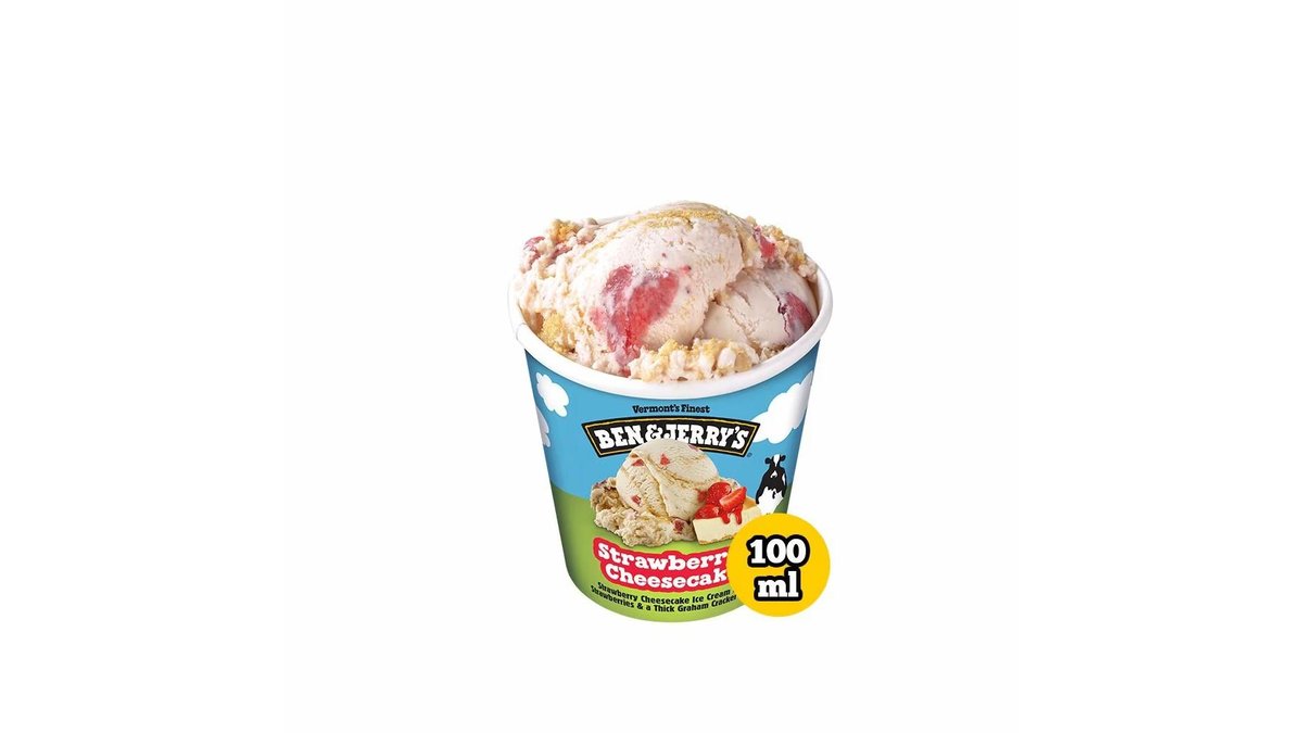 Ben and Jerry`s Strawberry Cheesecake