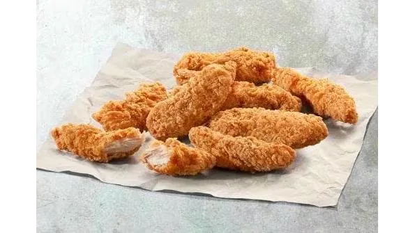 CHICKEN STRIPS (Strips de pui nepicant 8 buc)