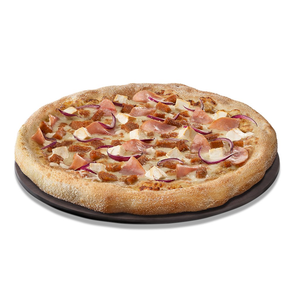 Pizza Pork and Feta mica pe blat PAN
