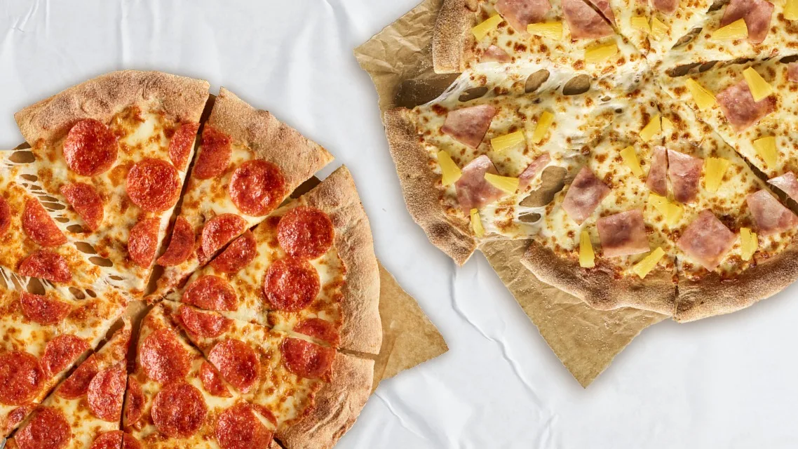 2x Veľká pizza