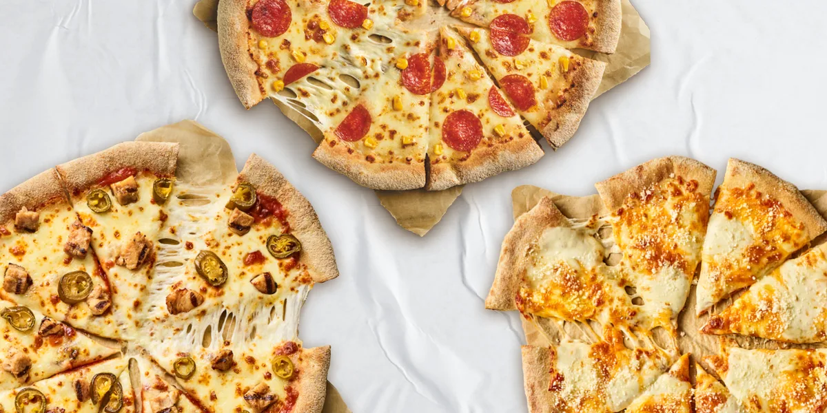 3x Veľká pizza