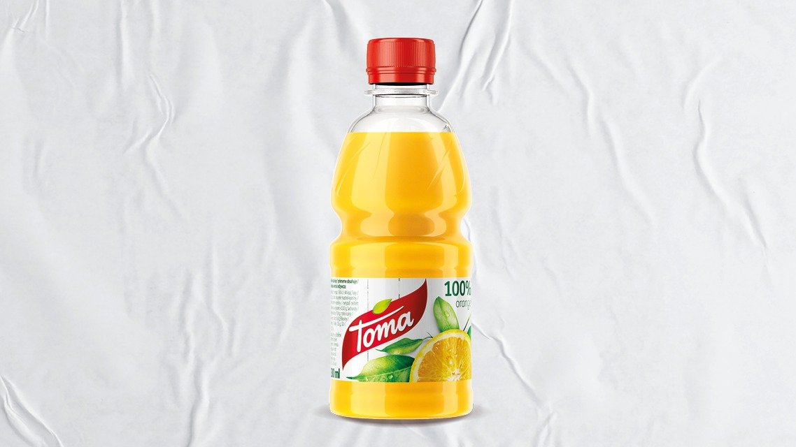 Džús pomaranč 0,33 l