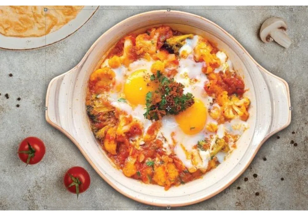 Tərəvəzli Yumurta