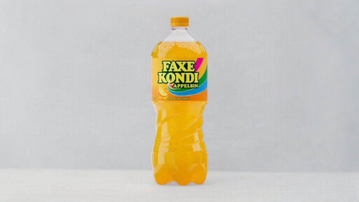 Faxe Kondi Appelsin med druesukker 1,5 l