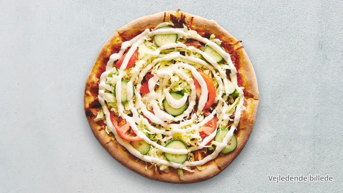 Pizza 33f - Salatpizza