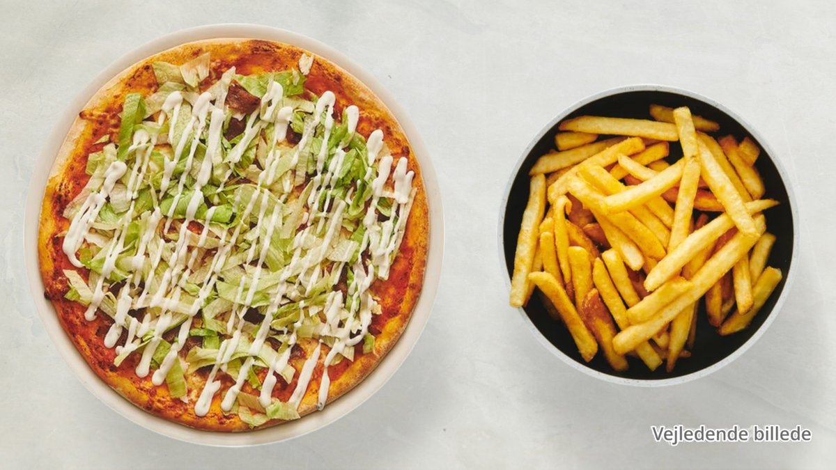 Pizza menu