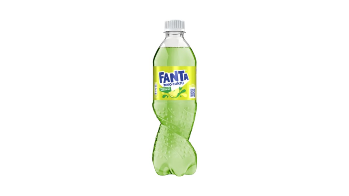Fanta Zero jablko and liči 500ml