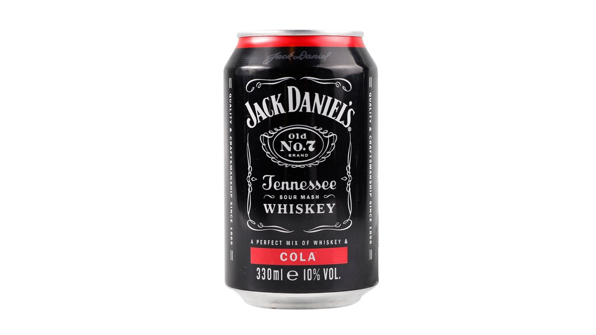 Jack Daniel's Whisky and Coca-Cola 330ml