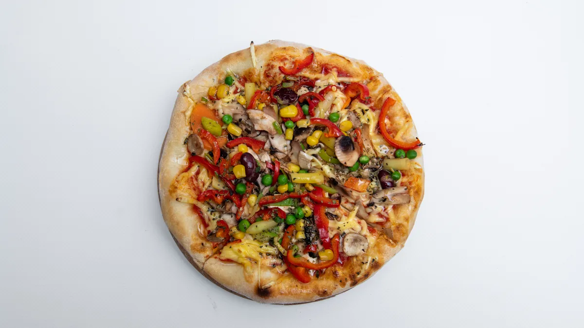 Velika posna pizza povrće
