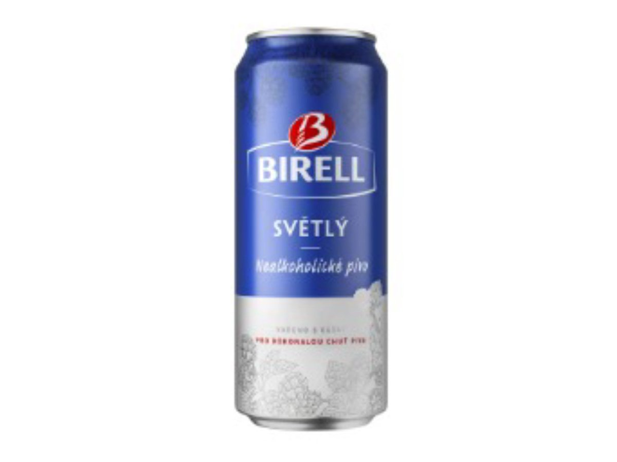 Birell Světlý nealkoholické pivo 0,5l