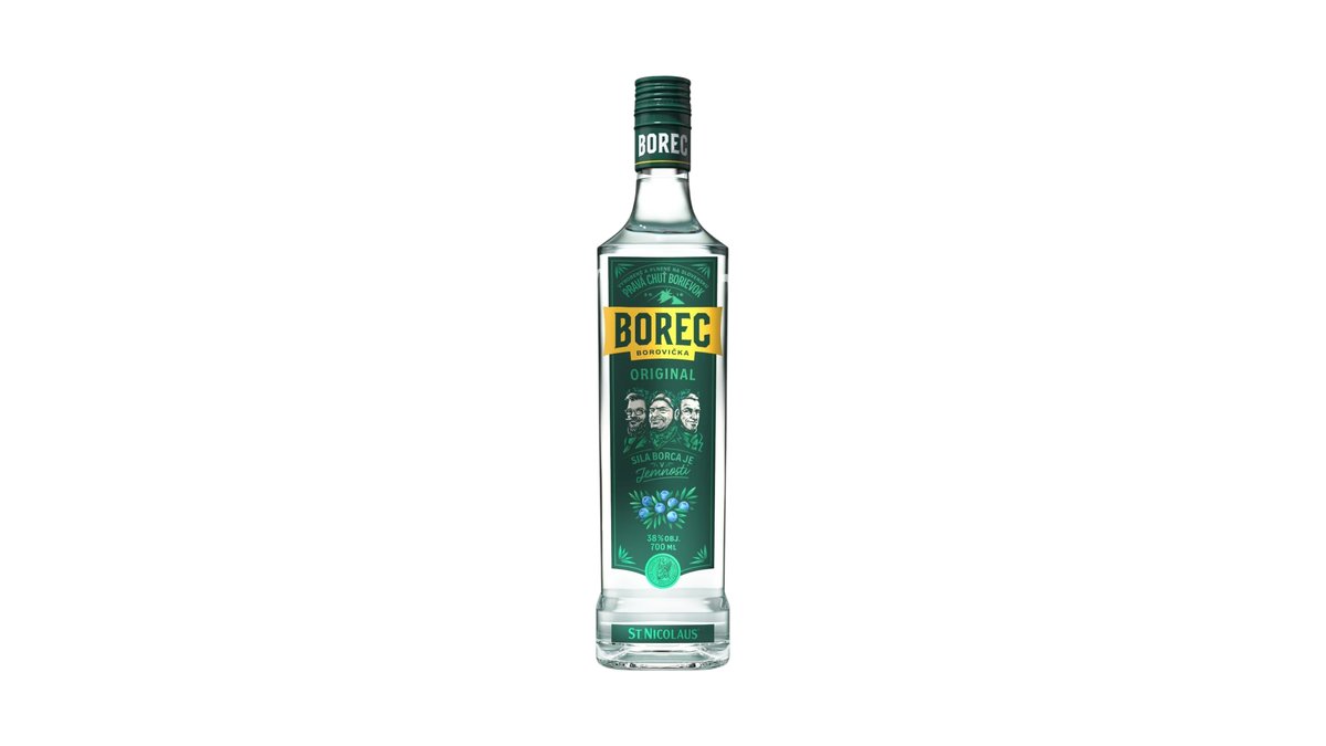 Borovička BOREC 0,7L