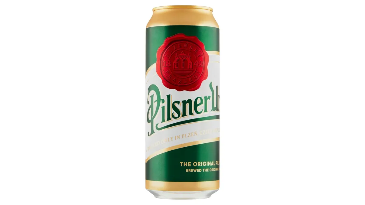 Pilsner Urquel 0,5L plech