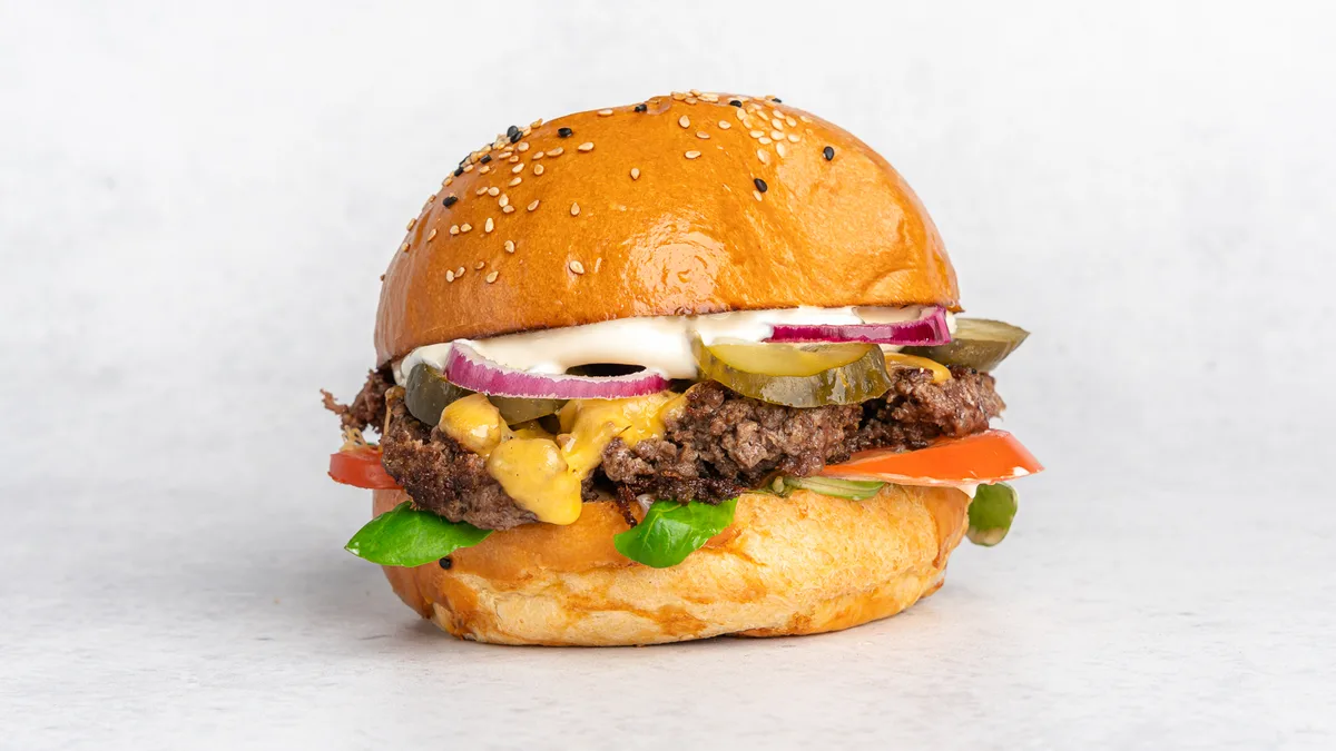 Hamburger hovädzí