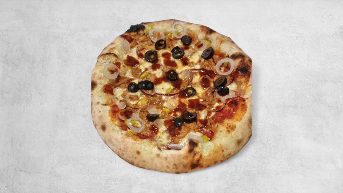 Pizza pulled pork