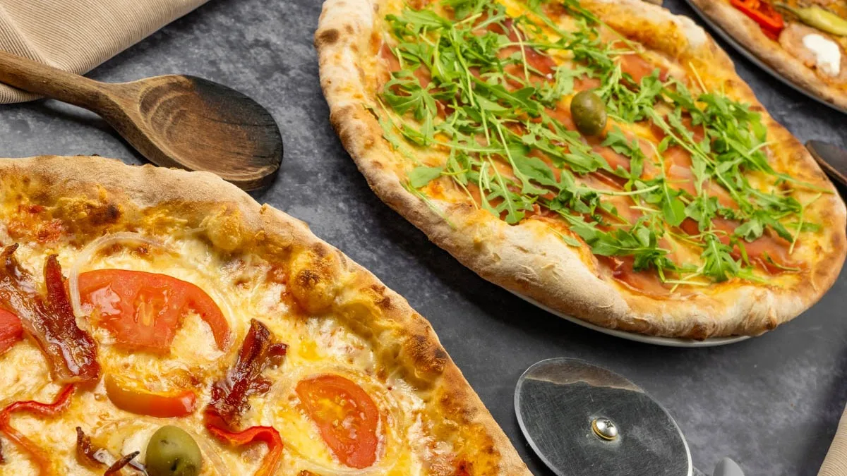 Tris mini pizza