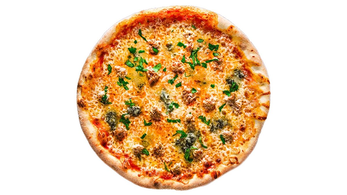 Pizza Salsiccia e Gorgonzola