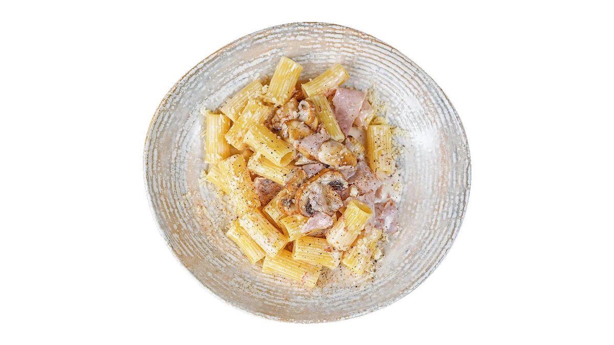 Rigatoni Pana prosciutto e funghi