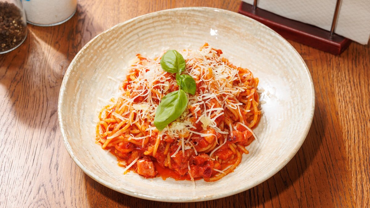 Spaghetti All`amatriciana