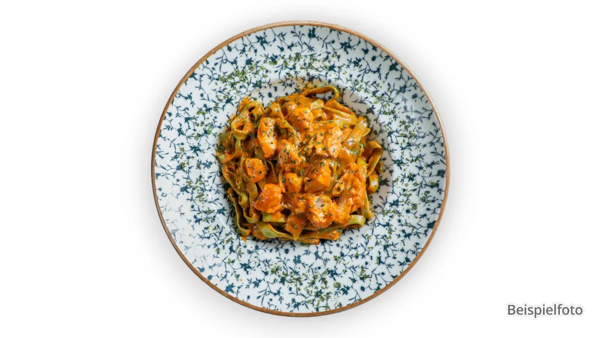 Rigatoni Lachs