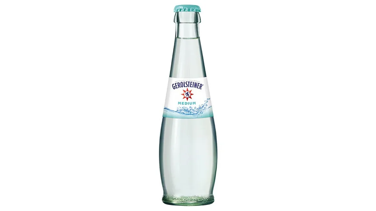 318. Gerolsteiner Medium 0,25 l