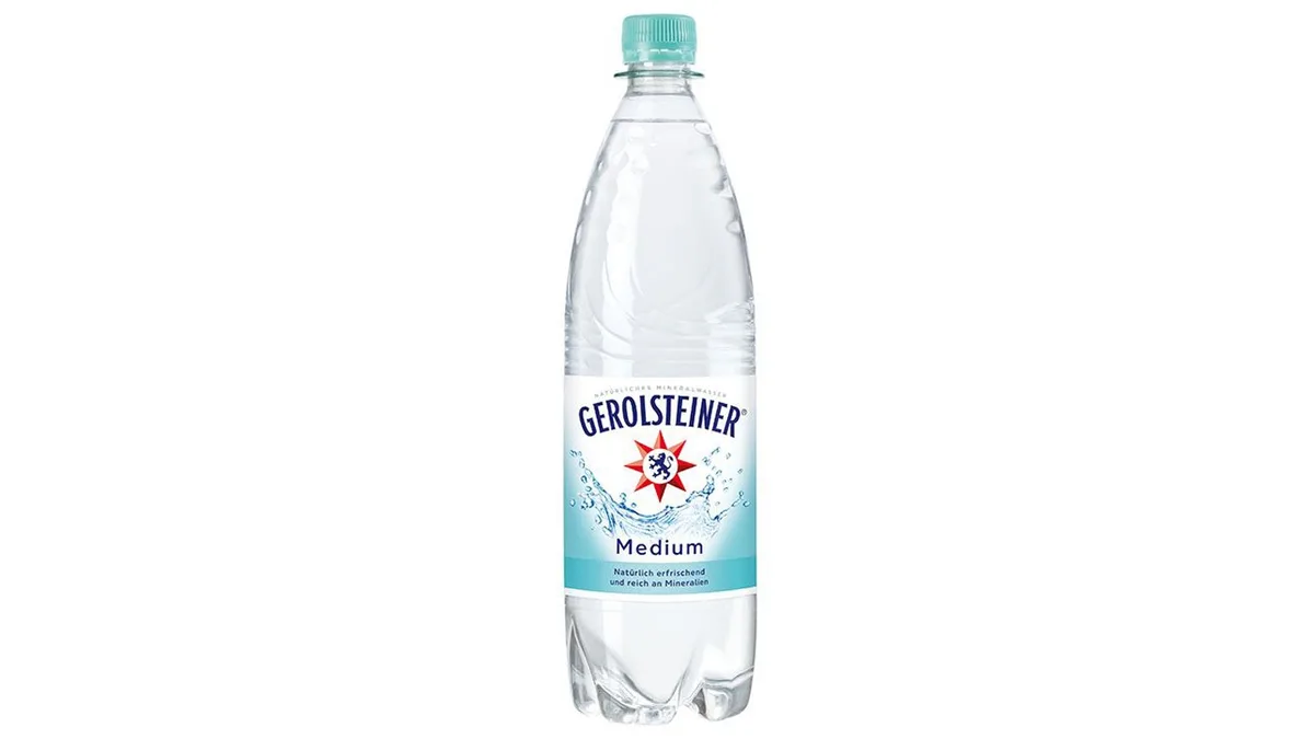 338. Gerolsteiner Medium 1,0 l