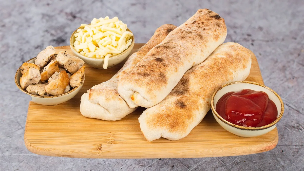 Piščančje pizza role