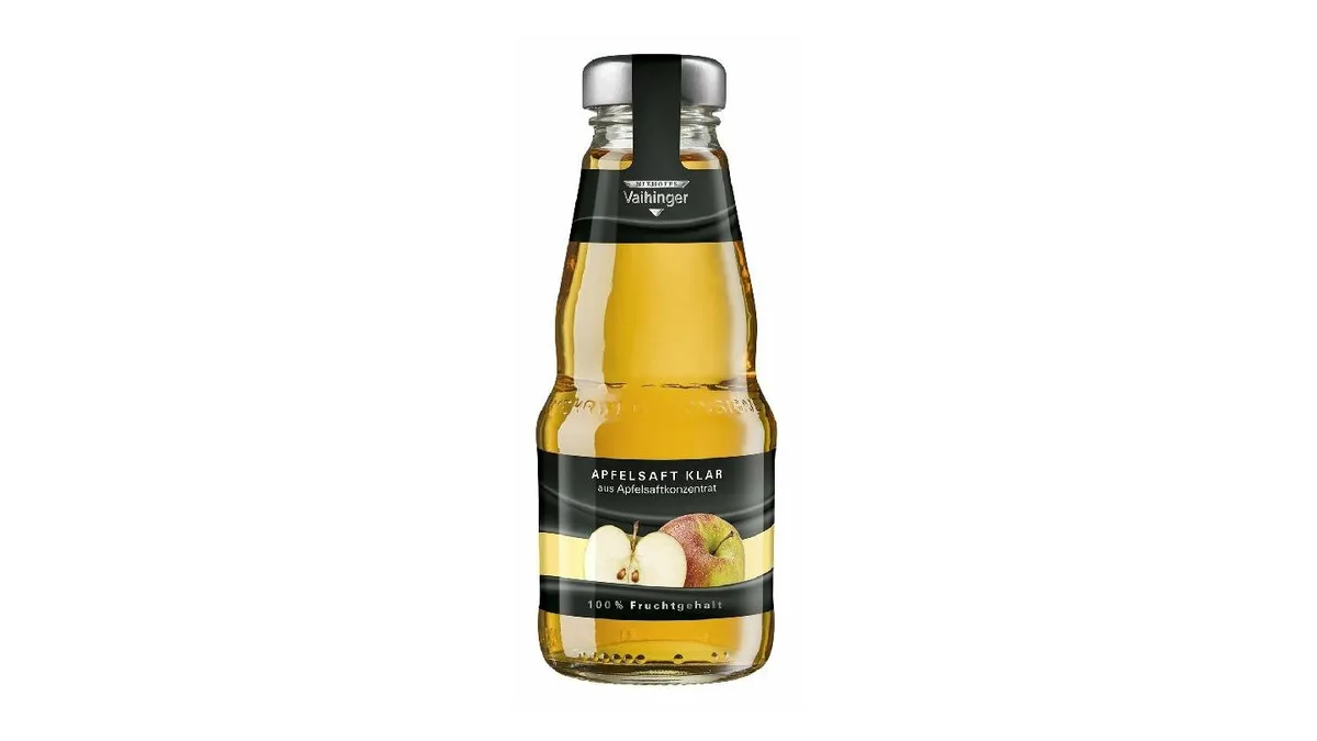 Niehoffs Apple Juice Clear Organic 0.2l