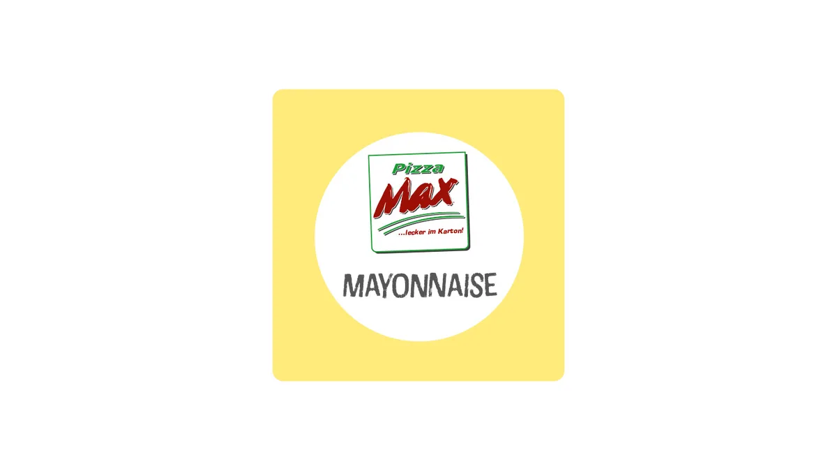 Pizza Max Mayonnaise
