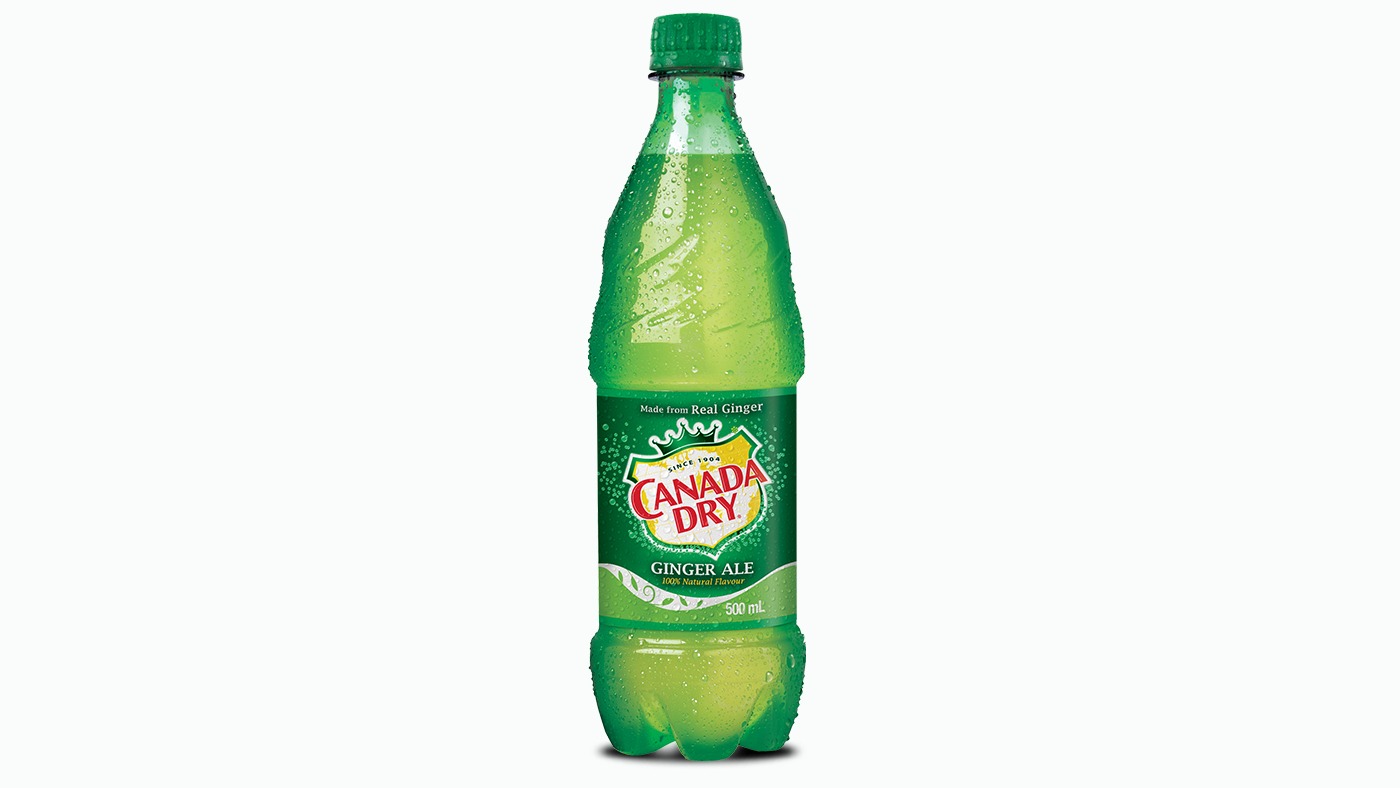Canada Dry Ginger Ale 500 mL Bottle