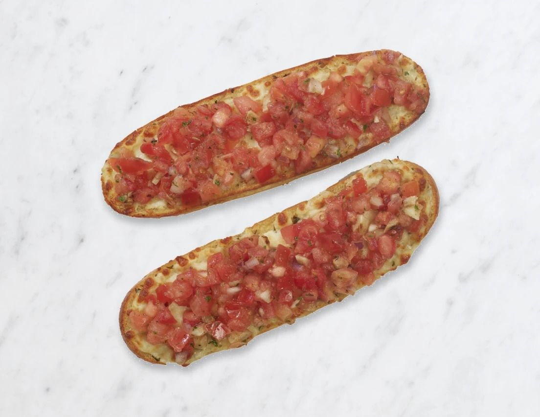 Garlic Bread Bruschetta