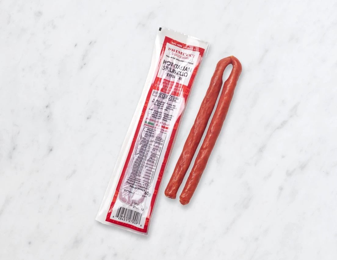 Hot Sfilatello Pepperoni Sticks (60g)