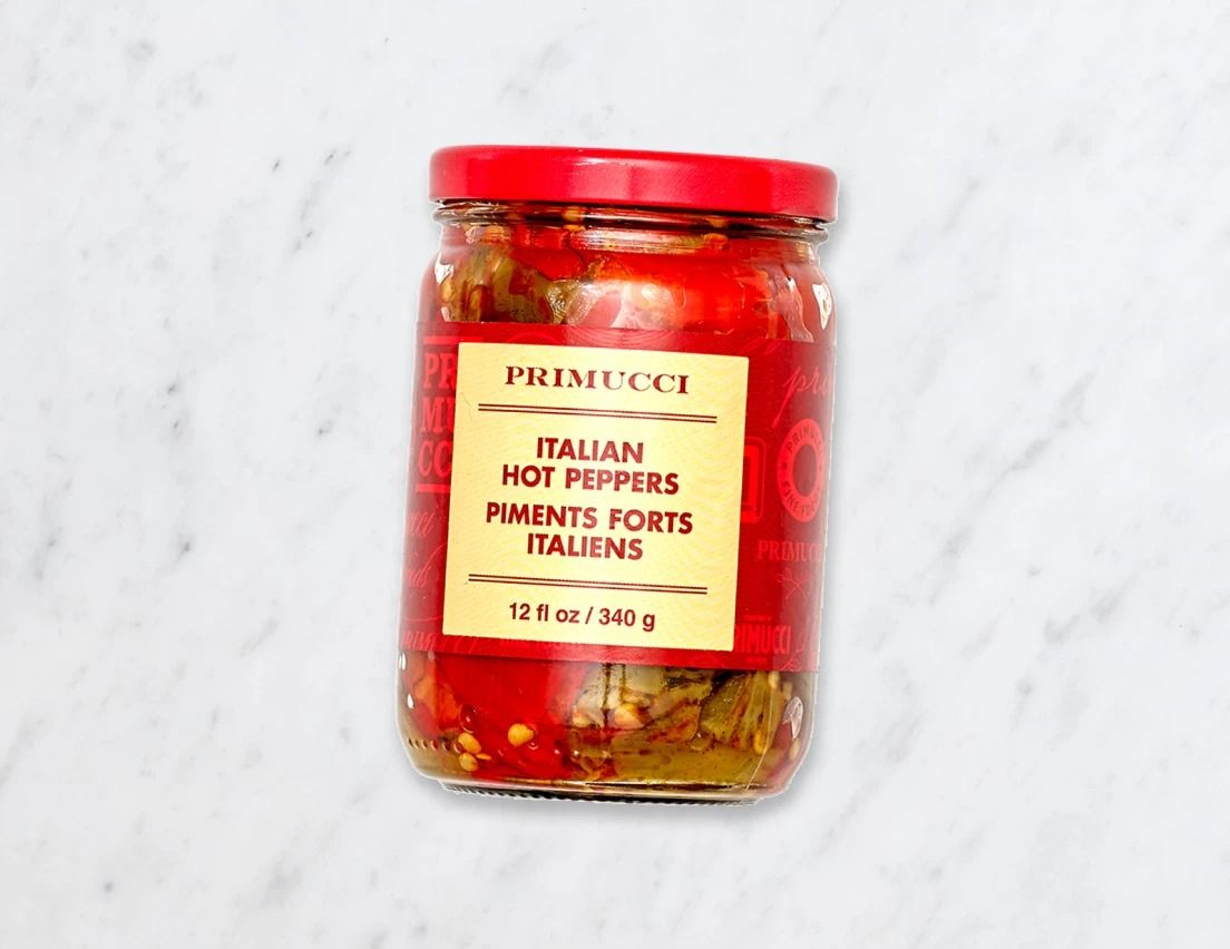 Italian Hot Peppers (340ml Jar)