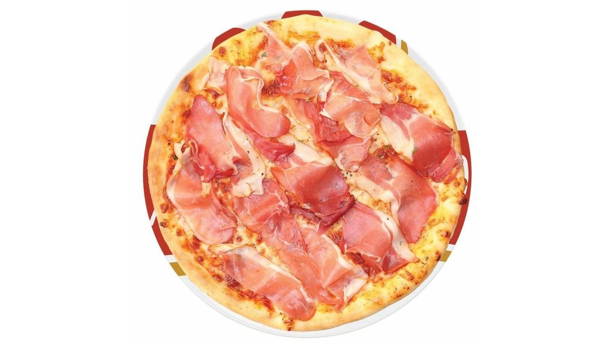 Pizza crudo e gorgonzola family