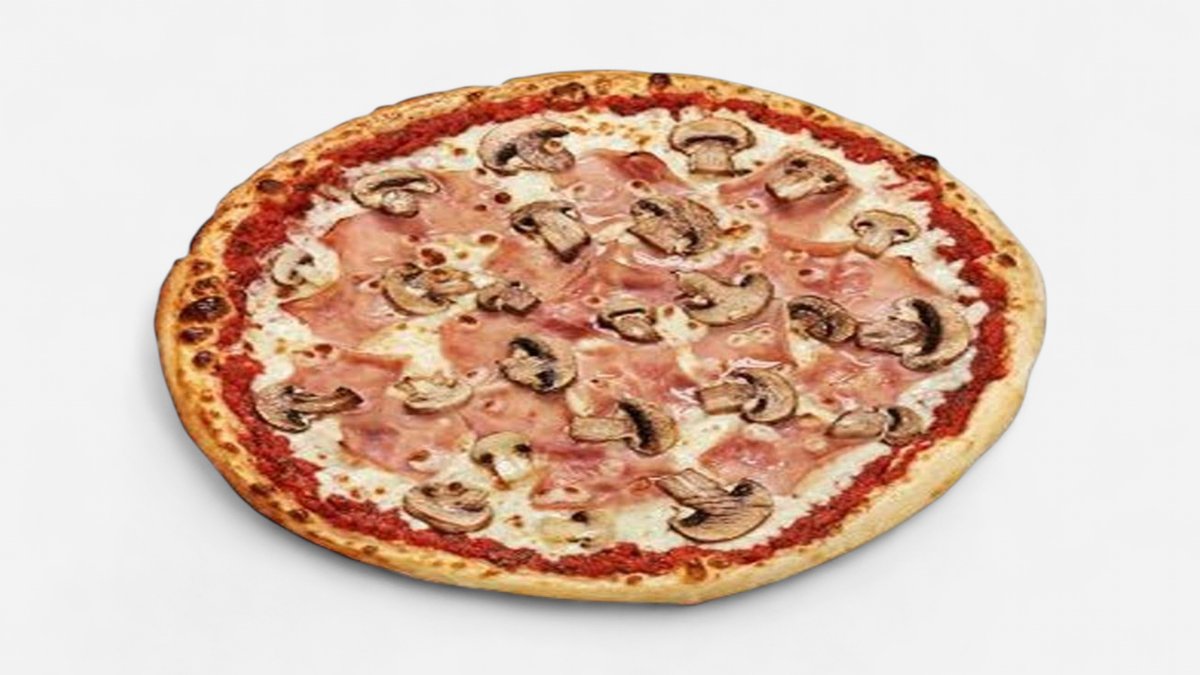 Pizza Prosciutto e Funghi family