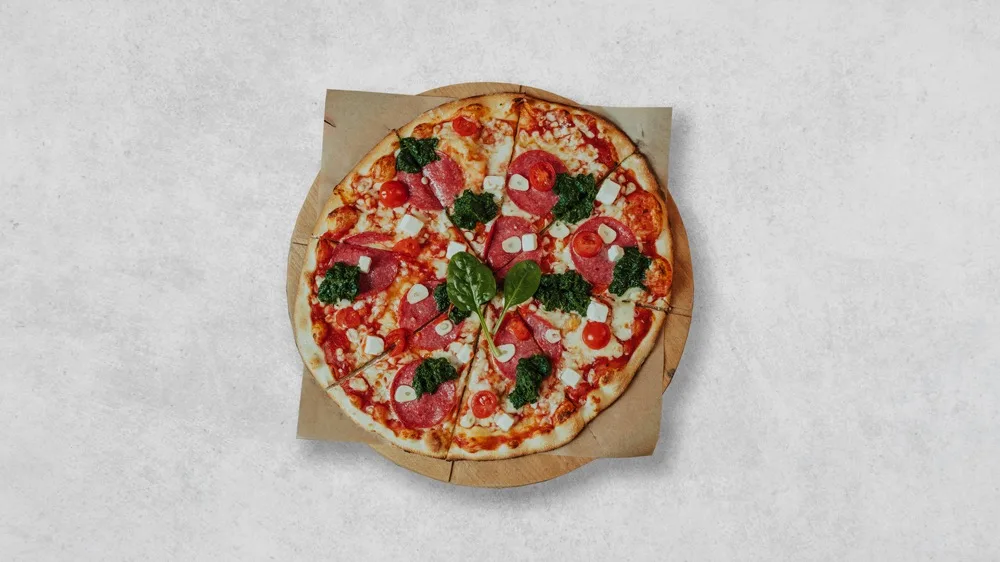 Pizza Szpinak