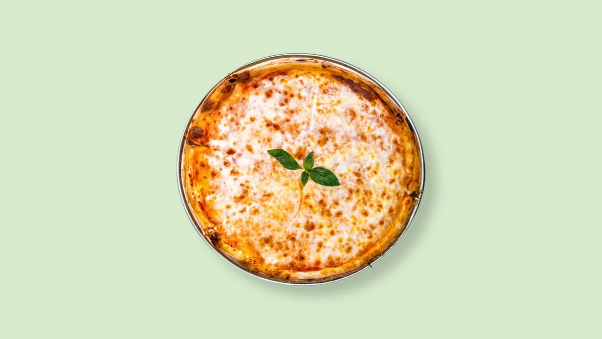 Familien-Pizza Margherita