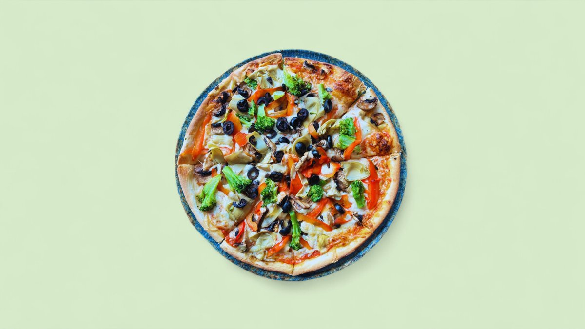 Familien-Pizza Vegetariana
