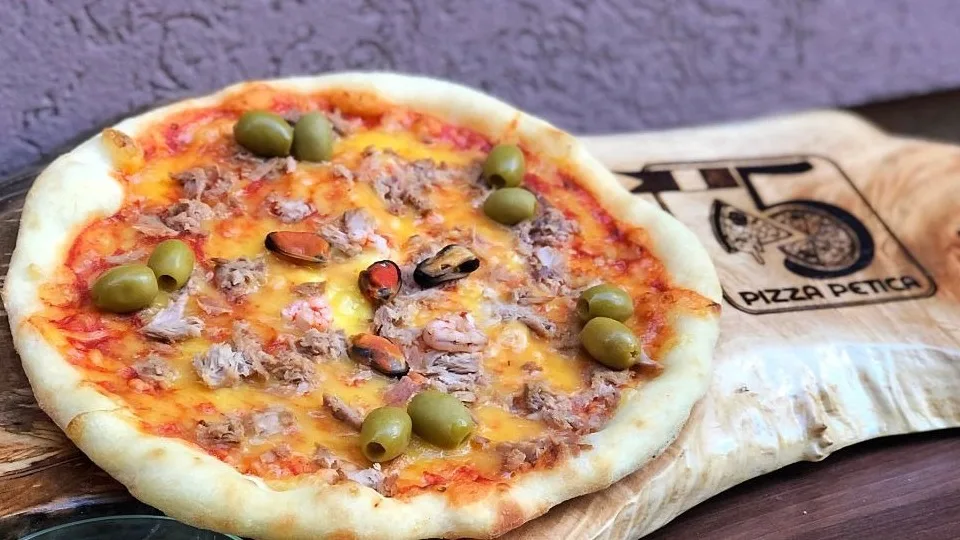 Morska pizza 32cm