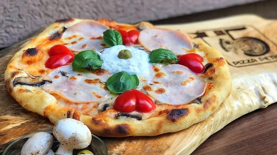 Pollo pizza 50cm